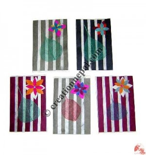 Vertical stripes cards