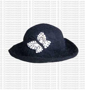 Felt Butterfly hat 1