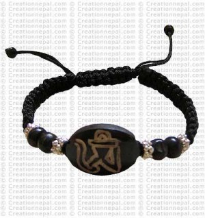 Om bone Bracelet 1