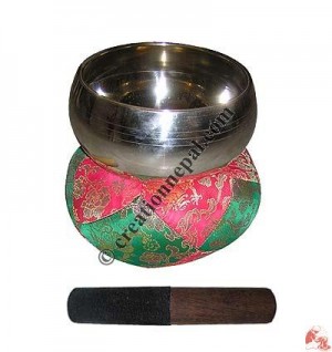 Large size plain singing bowl