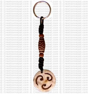 Bone keyring 8
