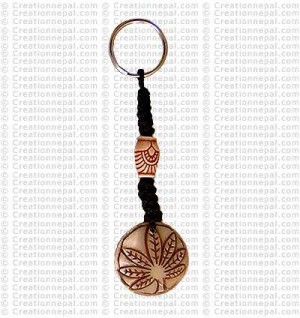 Bone keyring 10