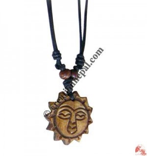 Sun bone pendant