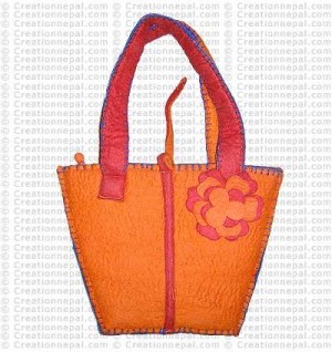 Basket felt bag 4