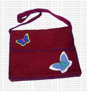 Felt file bag