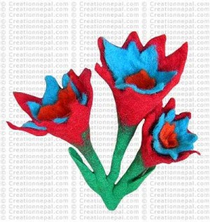 Flower with stem