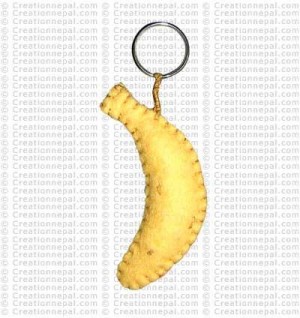 Banana Key-ring