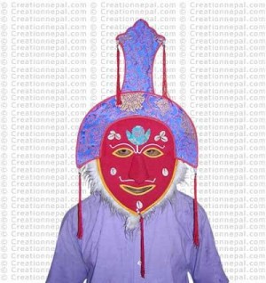 Dancing monk mask 2