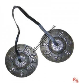 Tibetan Mantra Large Tingsha