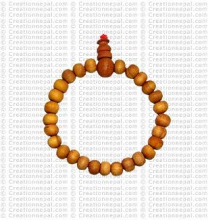 Pure sandle wood beads wirstband