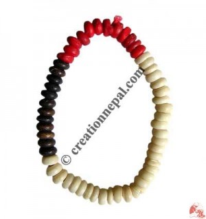 Three coulor wristband