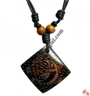 Fish on water pendant
