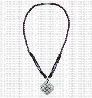 Endless knot Amulet necklace