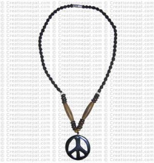 Peace pendant necklace