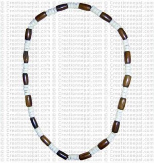 Bone beads necklace5