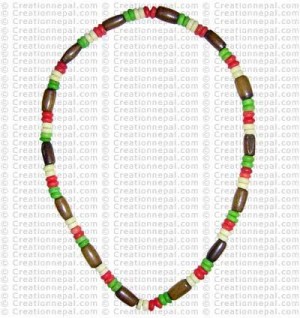 Bone beads necklace7