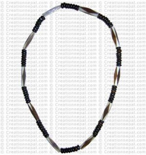 Bone beads necklace8