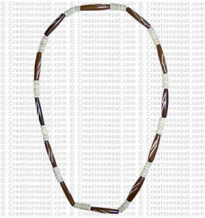 Bone beads necklace9
