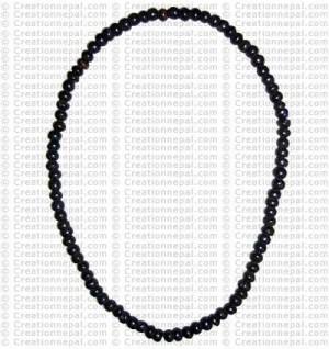Bone beads necklace10