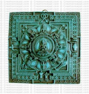 Turquoise small mandala
