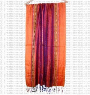 Cotton stripes scarf13B
