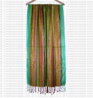 Dhaka design jari mixed cotton scarf88