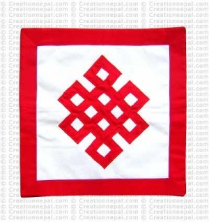 Patch-work knot cushion cover4
