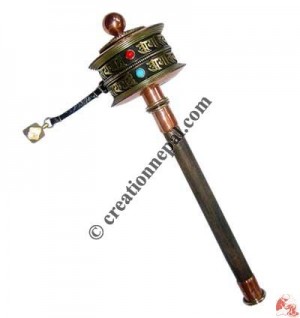 2-step Mantra medium prayer wheel