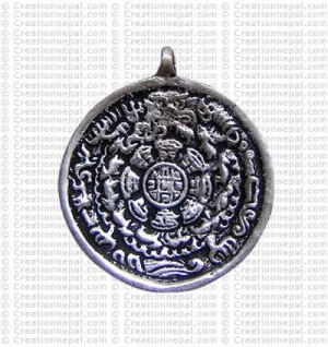 Small calendar pendant