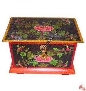 Small Tibetan treasure box