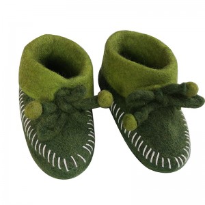 Plain 2-color baby shoes