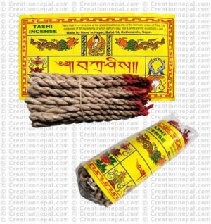 Tashi rope incense (packet of 6)