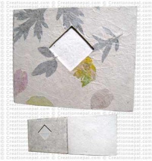 Diamond cut notebook