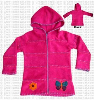 Fleece Zip kids jacket