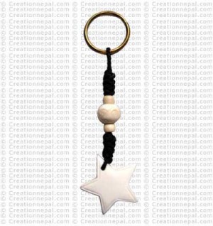 Star key ring