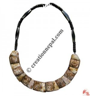 8-auspicious signs & beads necklace