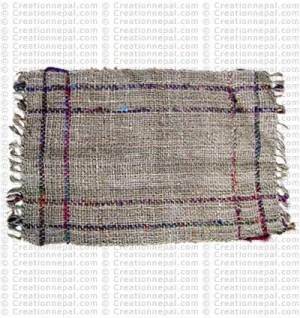 Hemp plate mat