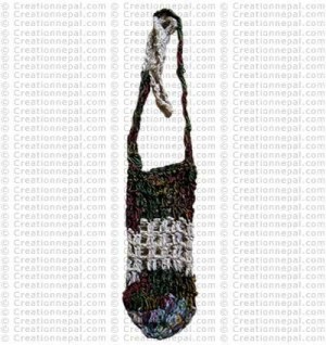 Hemp bottle bag