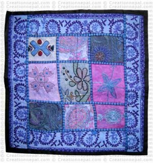 Fine-work Rajasthani cushion cover2
