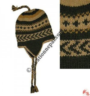 Kids woolen ear hat7