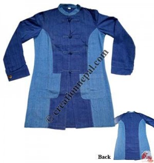 Shama cotton long jacket