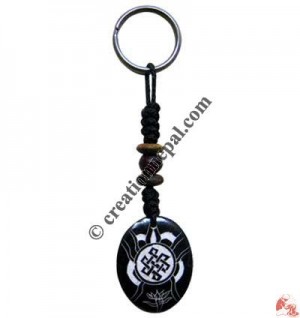 Bone carved key chain 21
