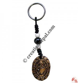 Bone carved key chain 24