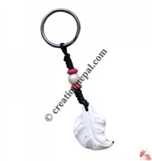 Bone carved key chain 31