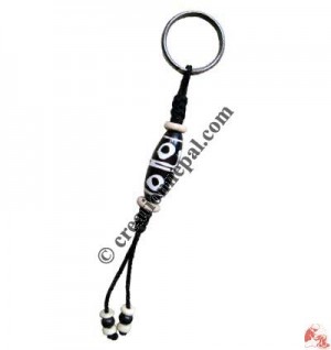Bone carved key chain 37