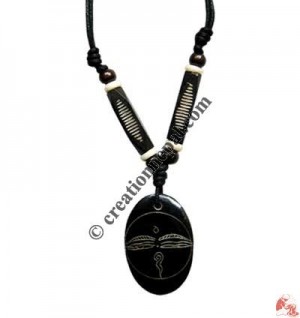 Carved bone pendant53