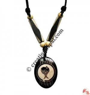 Carved bone pendant54