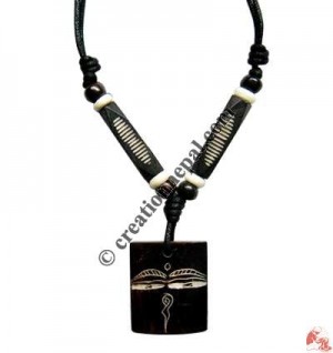 Carved bone pendant58