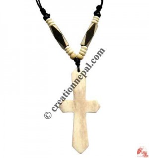 Carved bone pendant59
