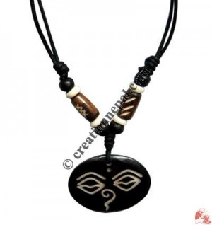Carved bone pendant62